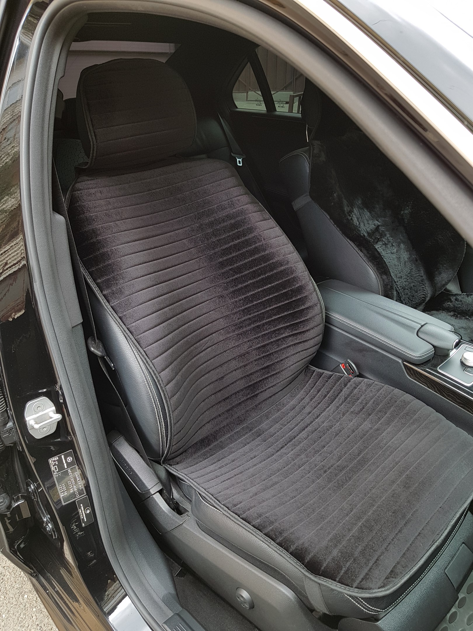 Накидка на сидение, Велюр, "Lotus", 2 шт. (пара)