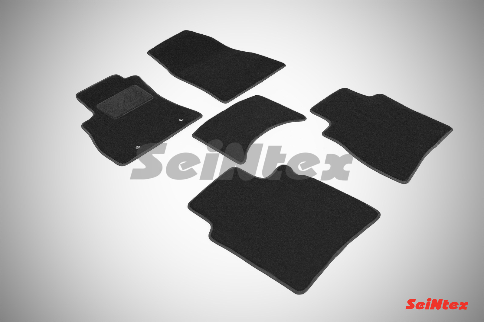 Ворсовые LUX коврики салона "Seintex", Nissan Sentra / Nissan Tiida 2014-