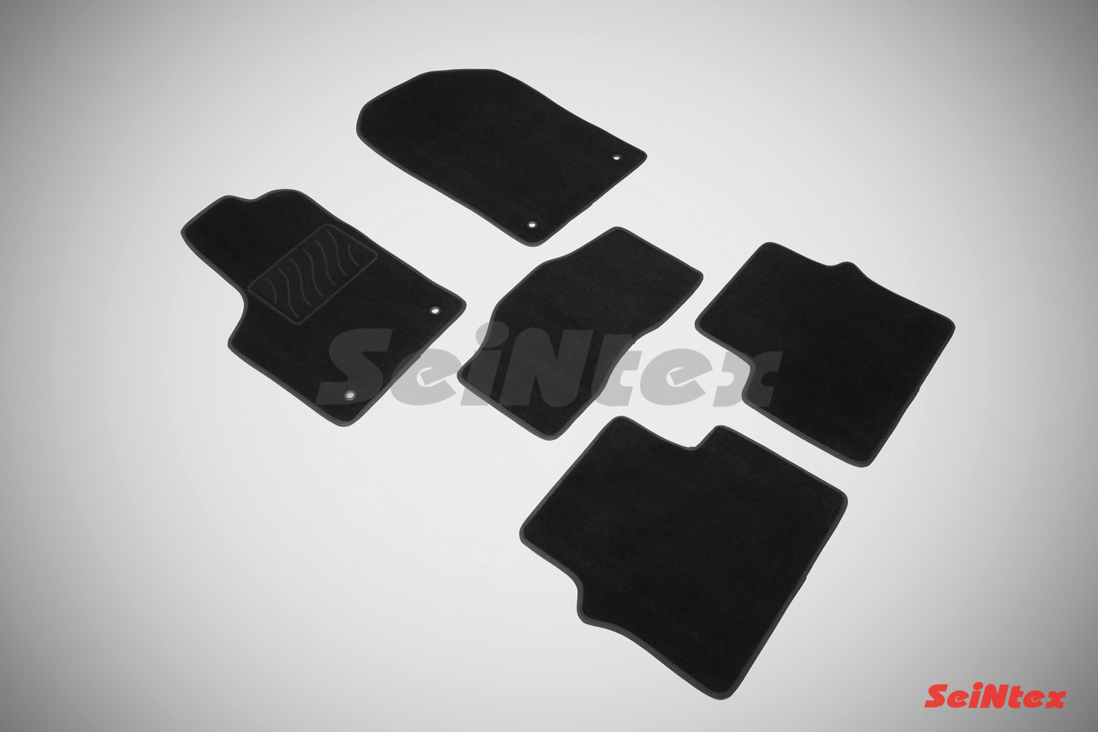 Ворсовые LUX коврики салона "Seintex", Jeep Grand Cherokee 2010-