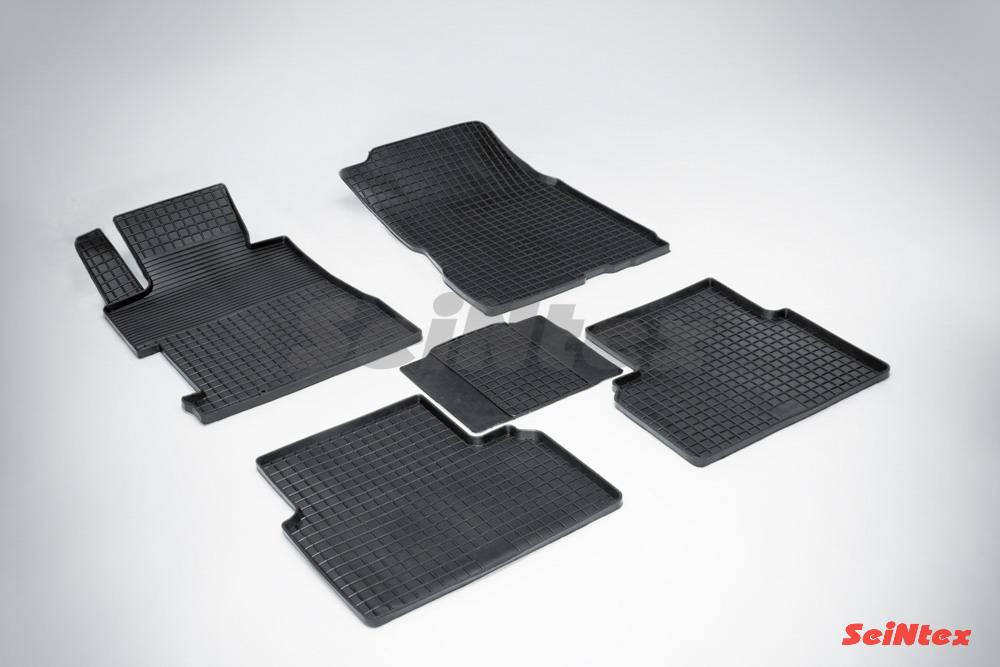 Резиновые коврики салона Сетка "Seintex", Honda Civic VIII Sd 2006-2012