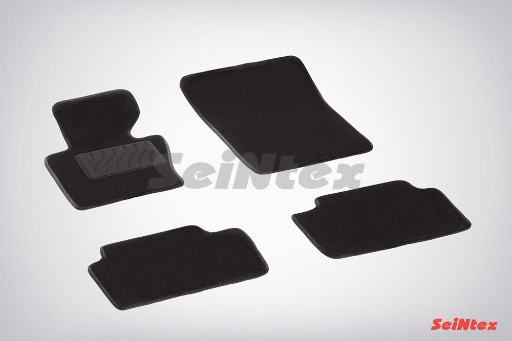Ворсовые LUX коврики салона "Seintex", BMW X3 Е83 2003-2010