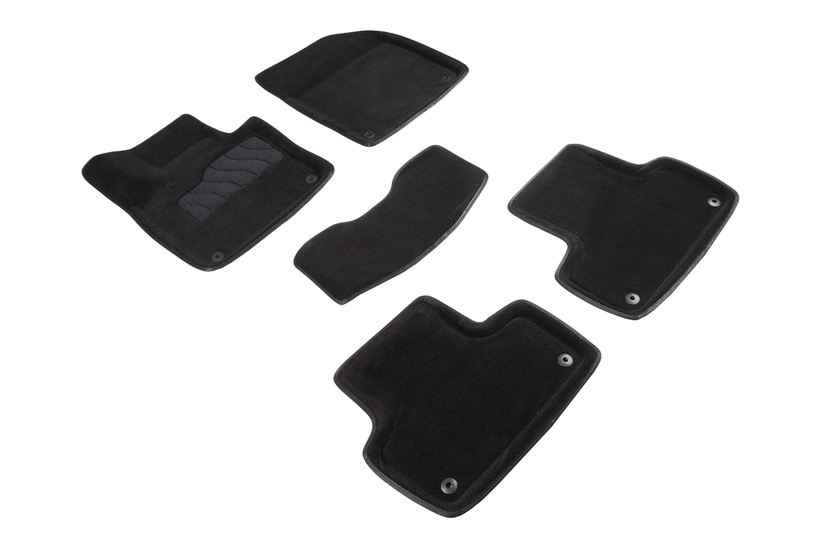 Ворсовые 3D коврики салона "Seintex", Volvo XС-60 ll 2017-