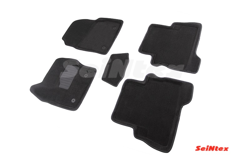 Ворсовые 3D коврики салона "Seintex", Ford Kuga II 2016-