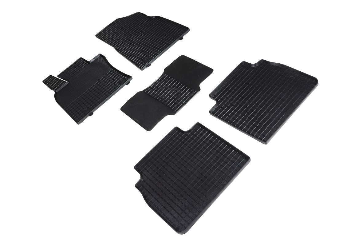 Резиновые коврики салона Сетка "Seintex", Lexus ES VII 2018-