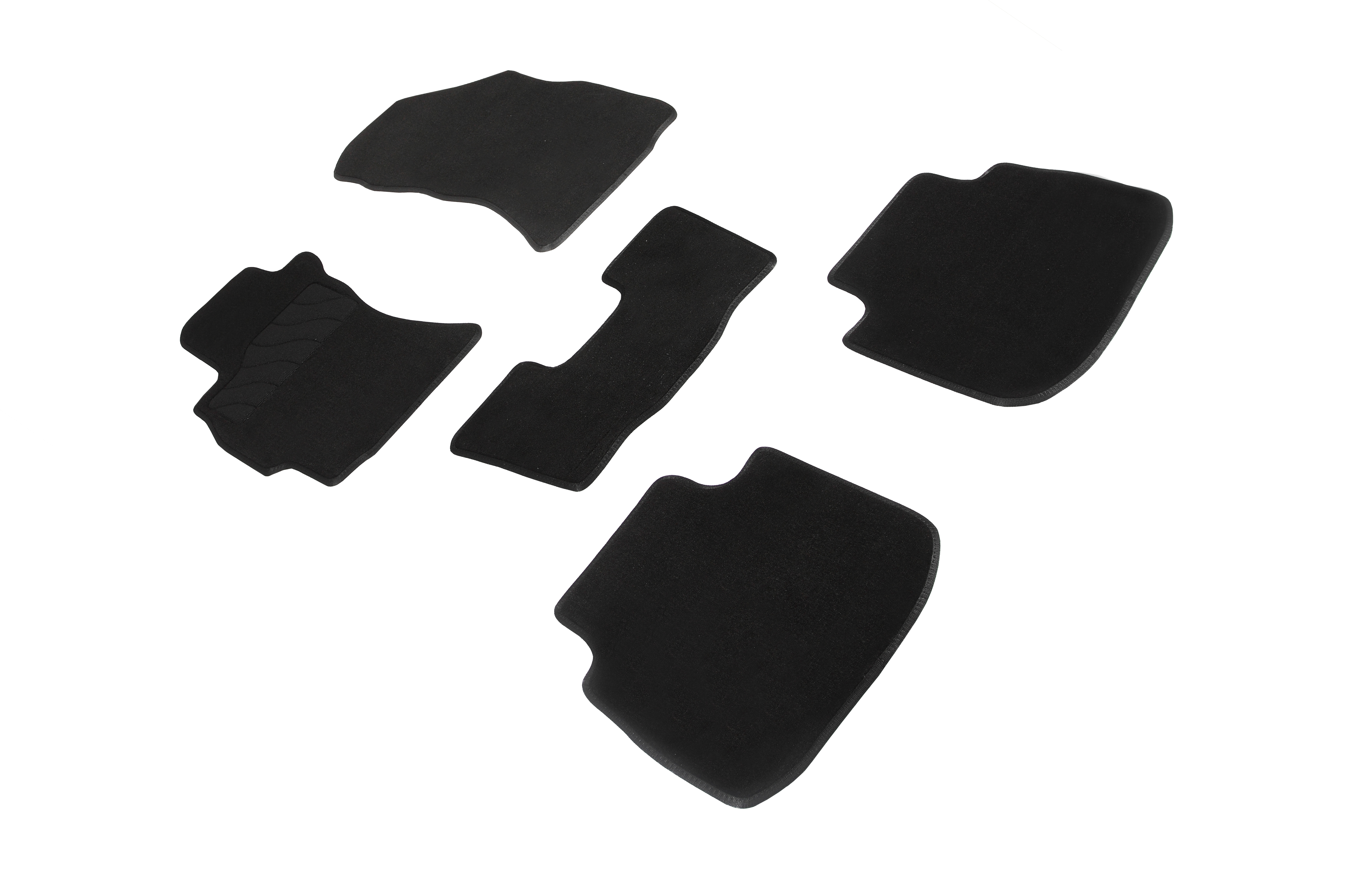 Ворсовые LUX коврики салона "Seintex", Subaru Outback V (Bs) 2015-2019