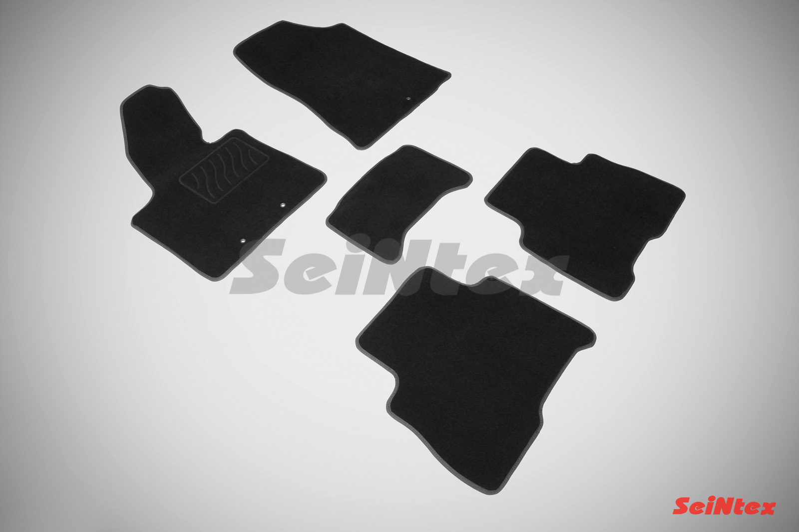 Ворсовые LUX коврики салона "Seintex", KIA Sorento 2012-2015