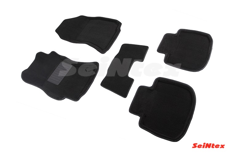 Ворсовые 3D коврики салона "Seintex", Subaru Outback 2015-