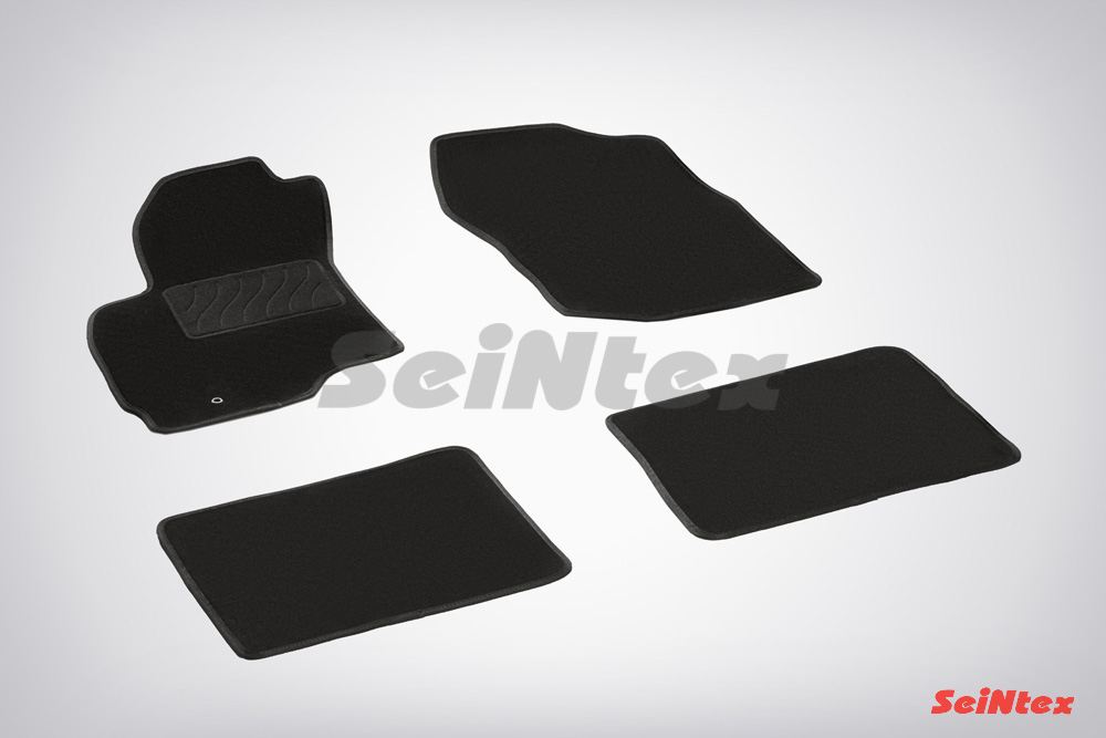 Ворсовые LUX коврики салона "Seintex", Mitsubishi Lancer IX 2003-2007