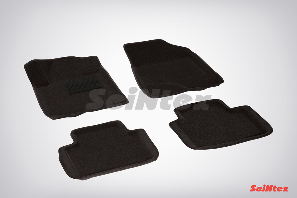 Ворсовые 3D коврики салона "Seintex", Nissan Teana 2008-2014