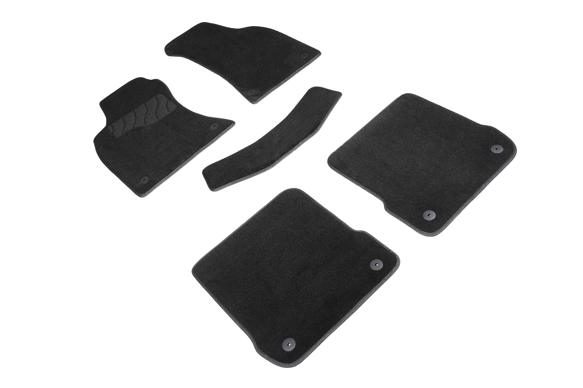 Ворсовые LUX коврики салона "Seintex", Audi A6 (C5) 2001-2005