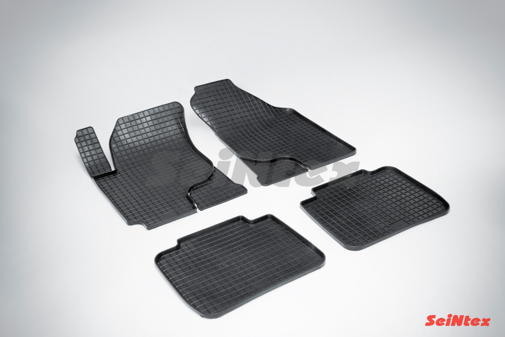 Резиновые коврики салона Сетка "Seintex", KIA Cerato 2004-2009