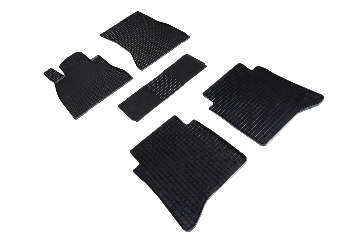 Резиновые коврики салона Сетка "Seintex", Mercedes-Benz S-Class W223 L 2020-