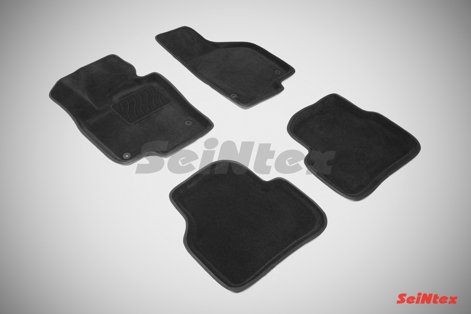 Ворсовые 3D коврики салона "Seintex", Volkswagen Passat B7 / CC 2008-