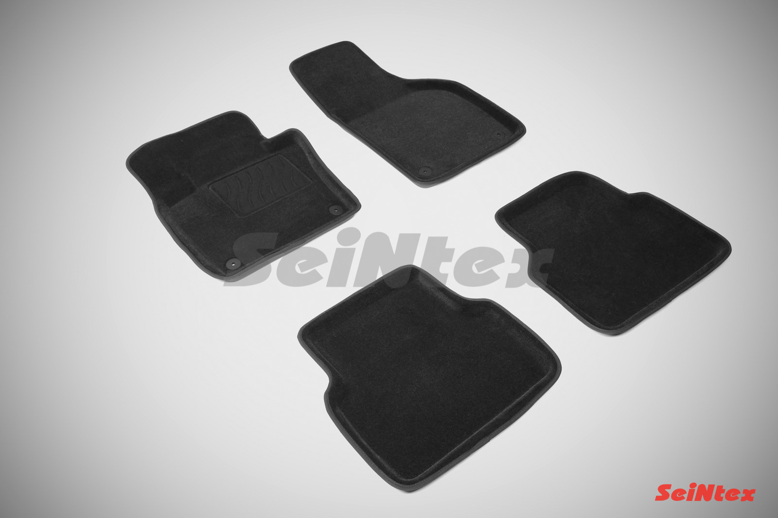 Ворсовые 3D коврики салона "Seintex", Volkswagen Tiguan 2007-2016