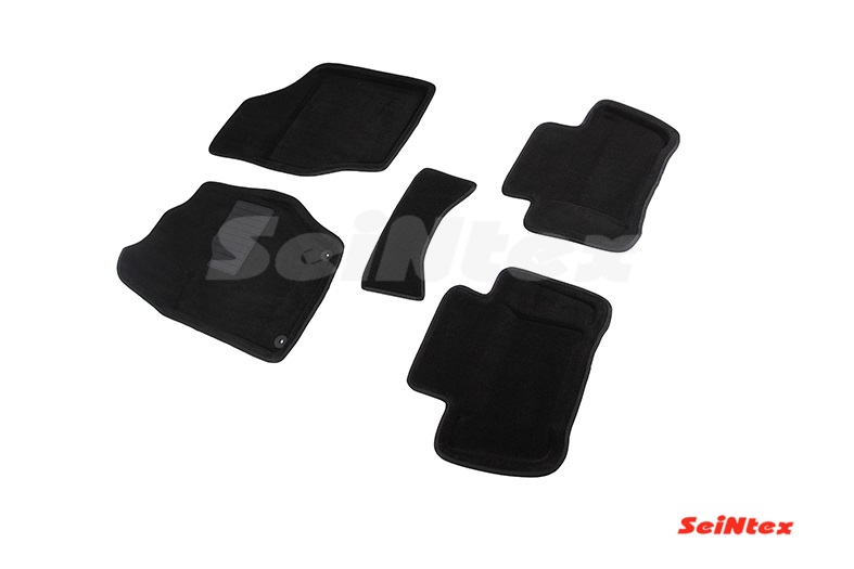 Ворсовые 3D коврики салона "Seintex", Peugeot 408 2012-