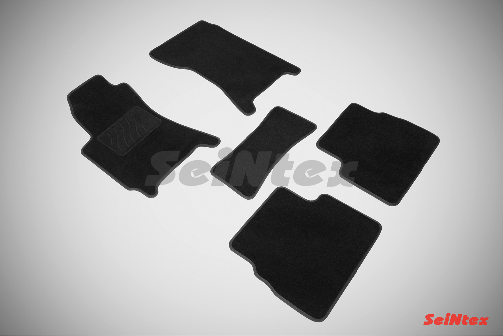 Ворсовые LUX коврики салона "Seintex", Subaru Forester II 2002-2008