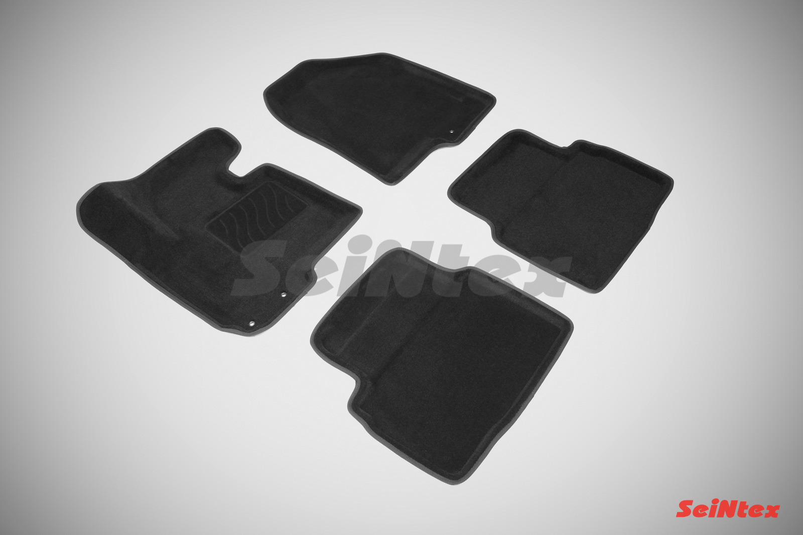 Ворсовые 3D коврики салона "Seintex", Hyundai IX 35 2010- / KIA Sportage 2010-2016