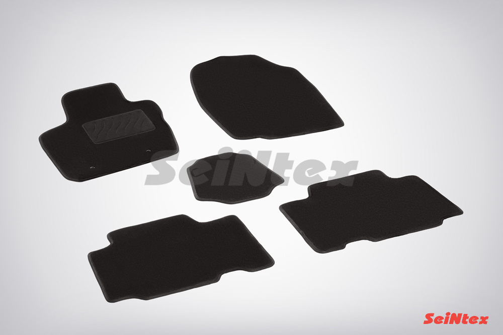 Ворсовые LUX коврики салона "Seintex", Toyota RAV 4 L 2006-2012