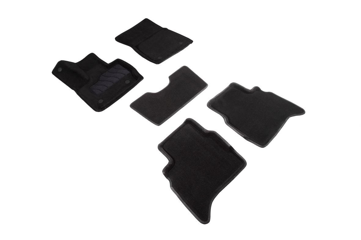 Ворсовые 3D коврики салона "Seintex", Mercedes-Benz G-Class lll W463 2018-