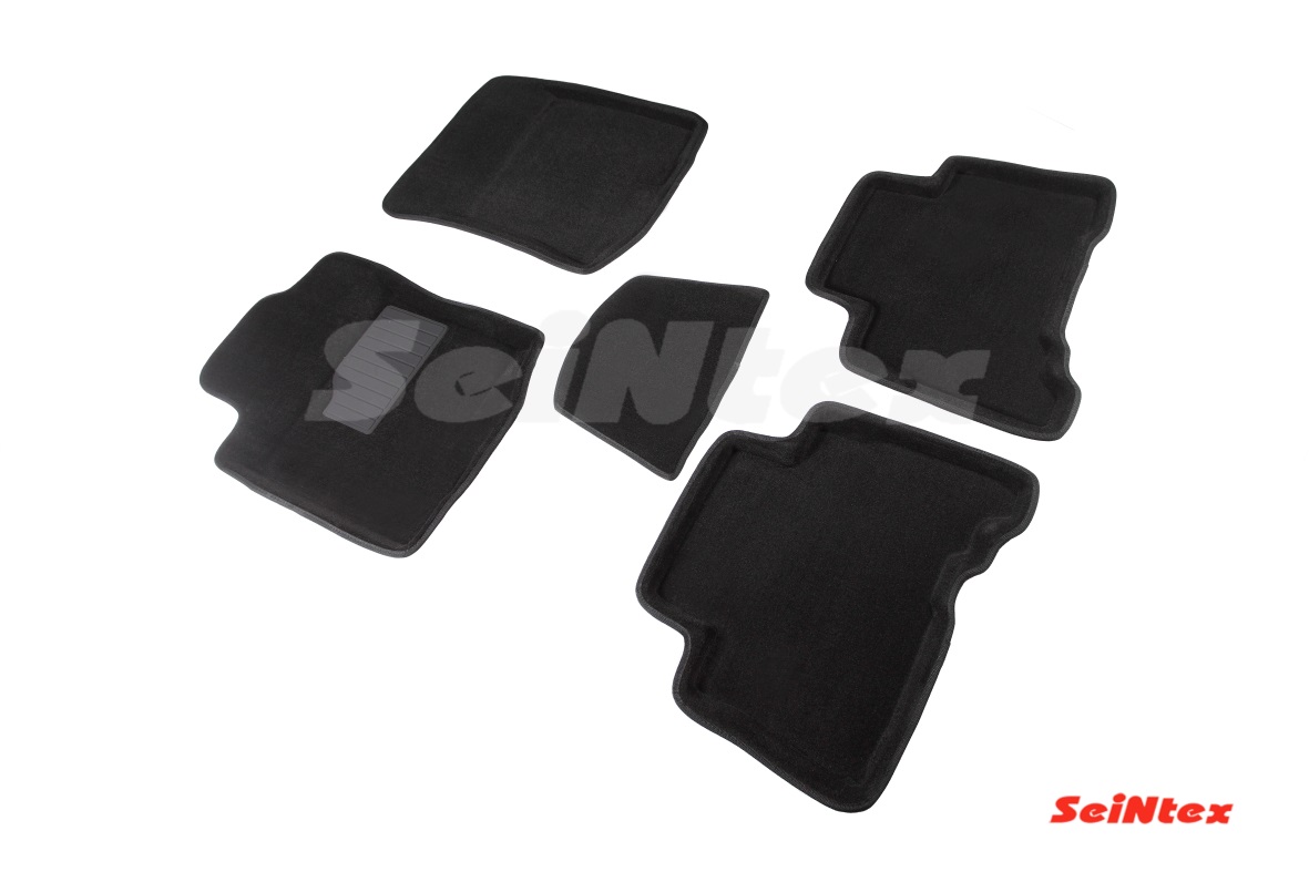 Ворсовые 3D коврики салона "Seintex" Toyota Land Cruiser Prado150 2009-2013