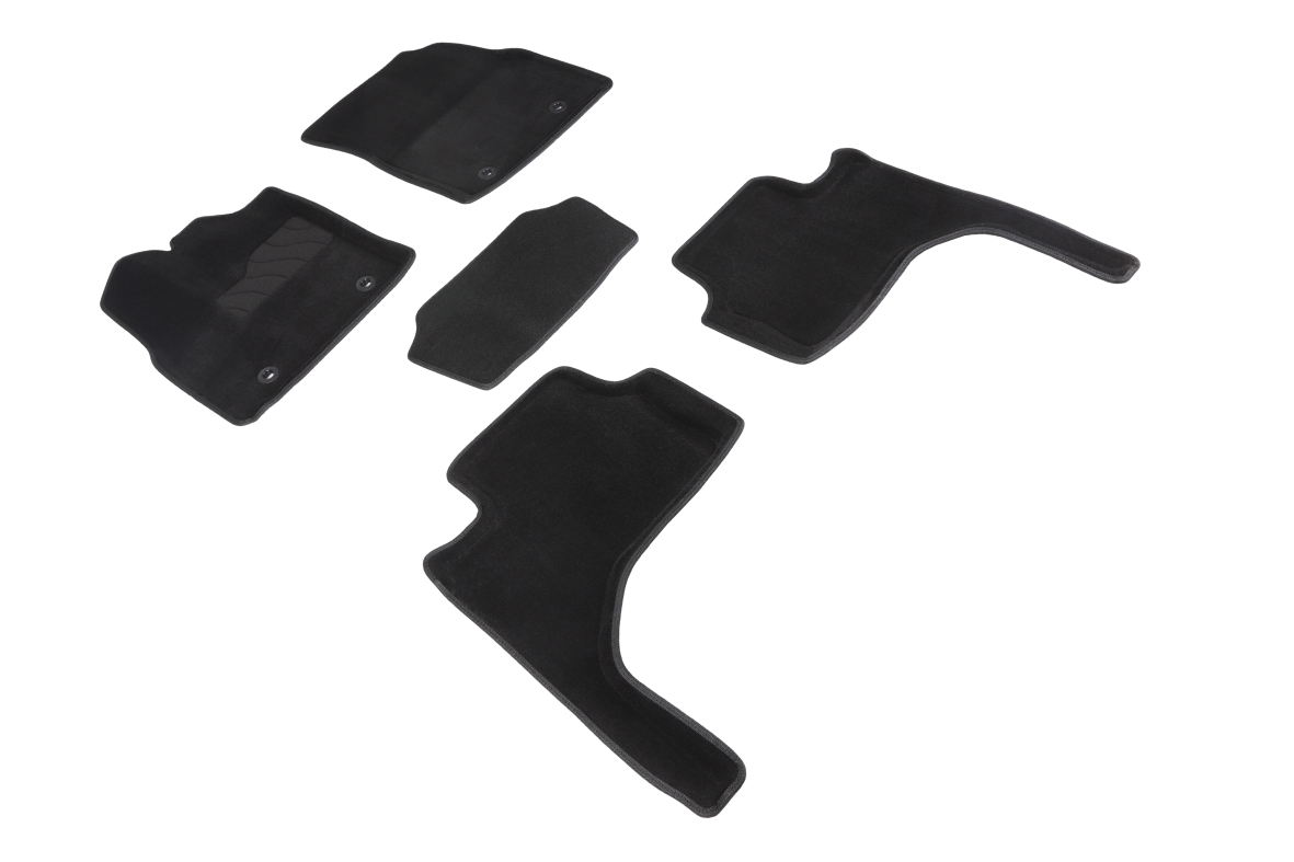 Ворсовые 3D коврики салона "Seintex", Toyota Land Cruiser 300 2021-