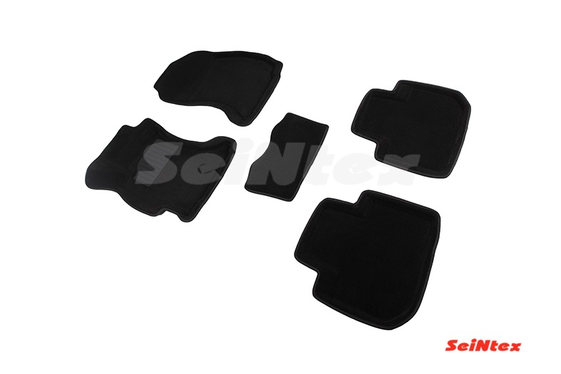 Ворсовые 3D коврики салона "Seintex", Subaru Forester IV 2012-2018