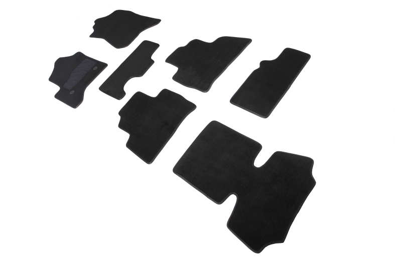 Ворсовые LUX коврики салона "Seintex", Chevrolet Tahoe IV 2014-2020