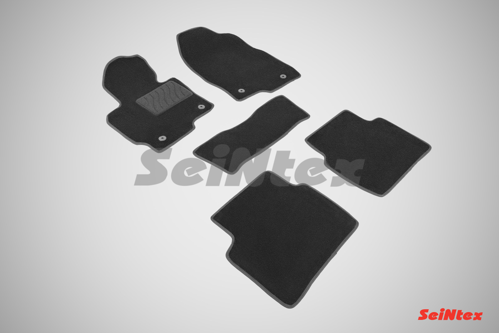Ворсовые LUX коврики салона "Seintex", Mazda CX 5 2012-