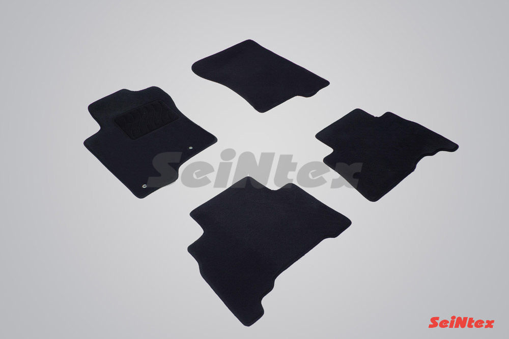 Ворсовые LUX коврики салона "Seintex", Toyota Land Cruiser Prado 150 2014-