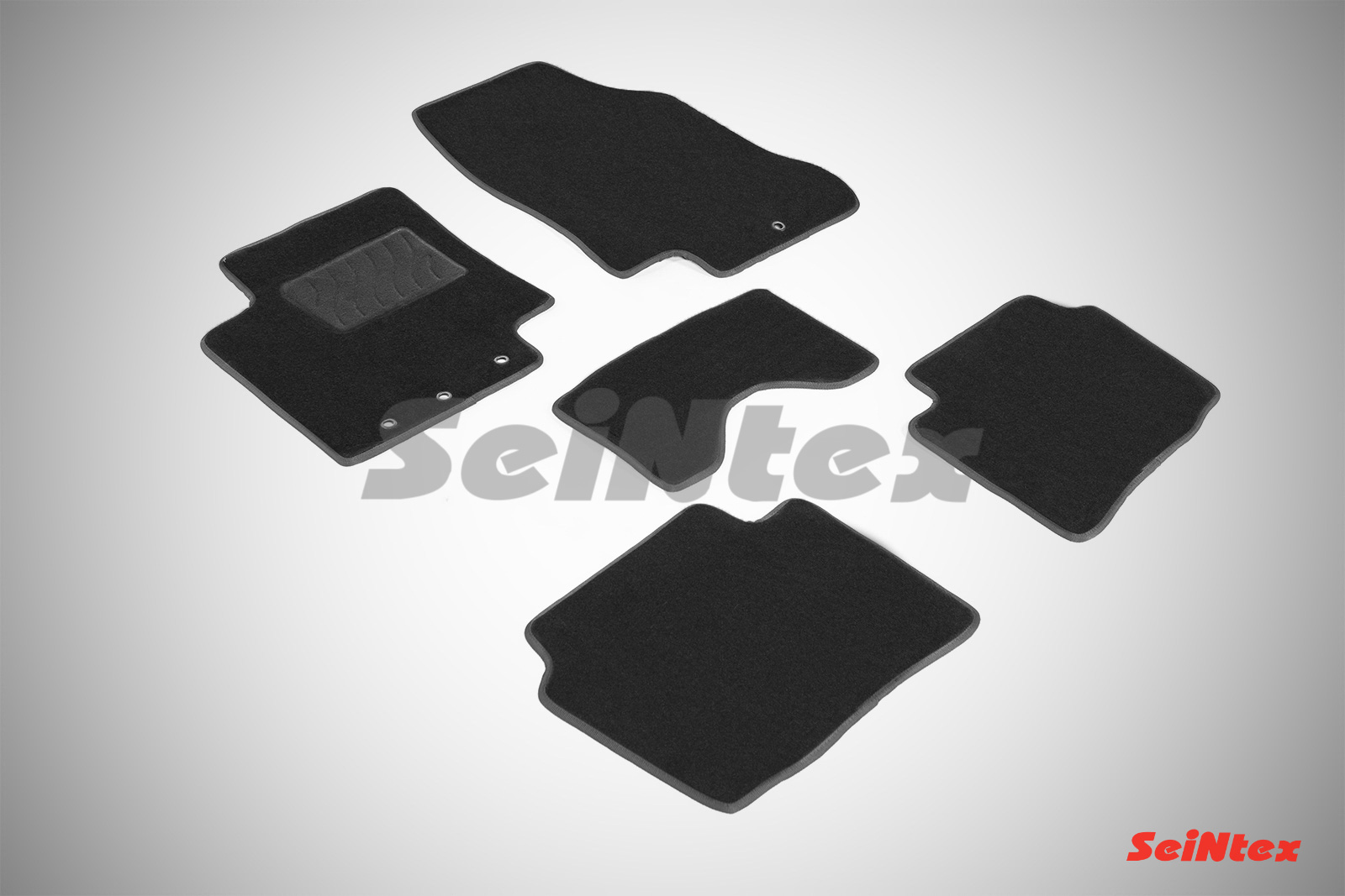 Ворсовые LUX коврики салона "Seintex", Hyundai I 20 2008-2012