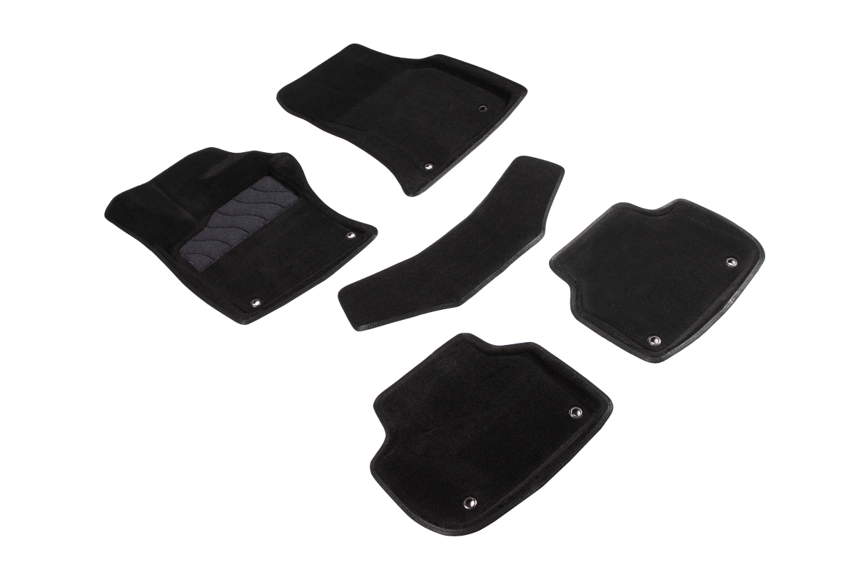 Ворсовые 3D коврики салона "Seintex", Jaguar XF ll 2015-