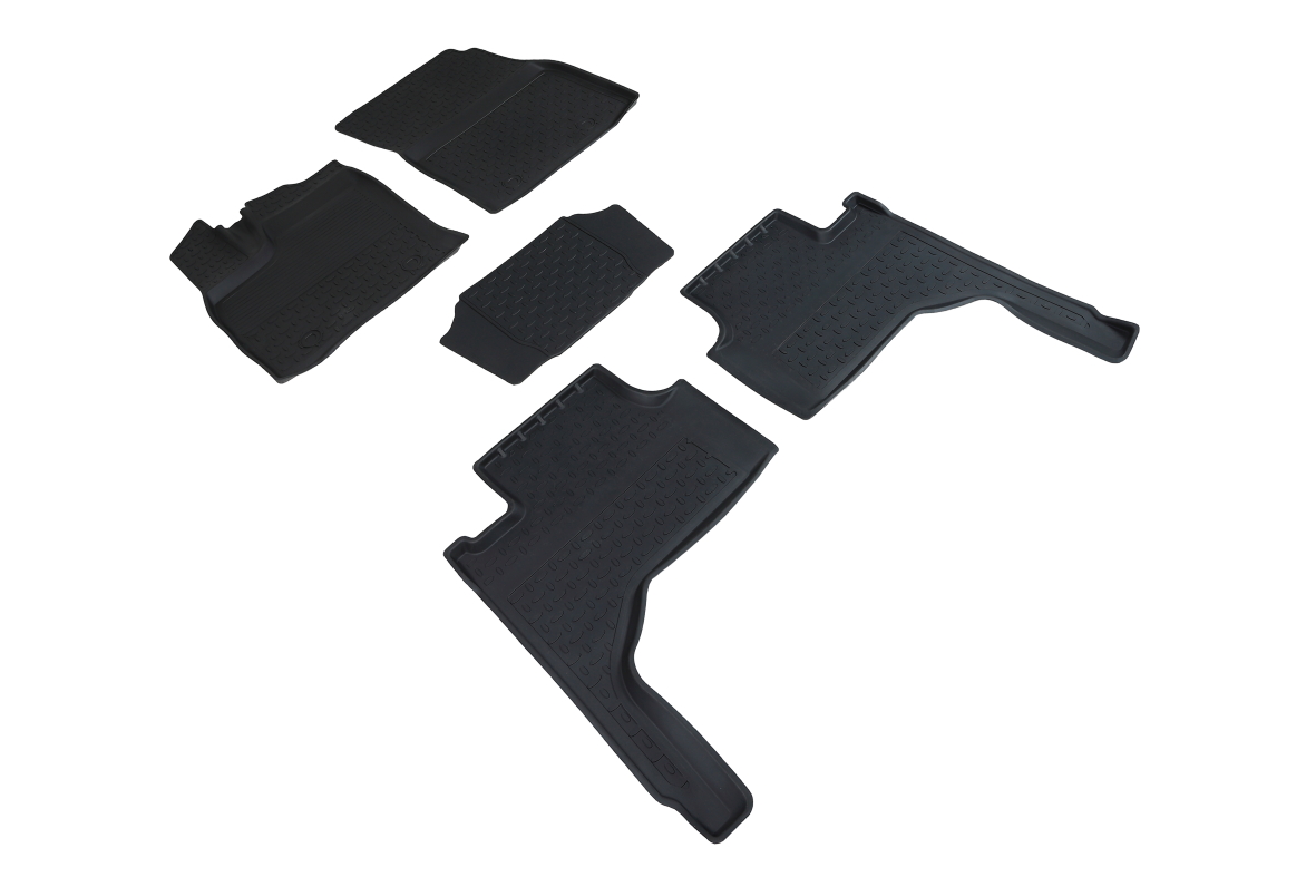 Резиновые коврики салона Высокий борт "Seintex" Toyota  Land Cruiser 300