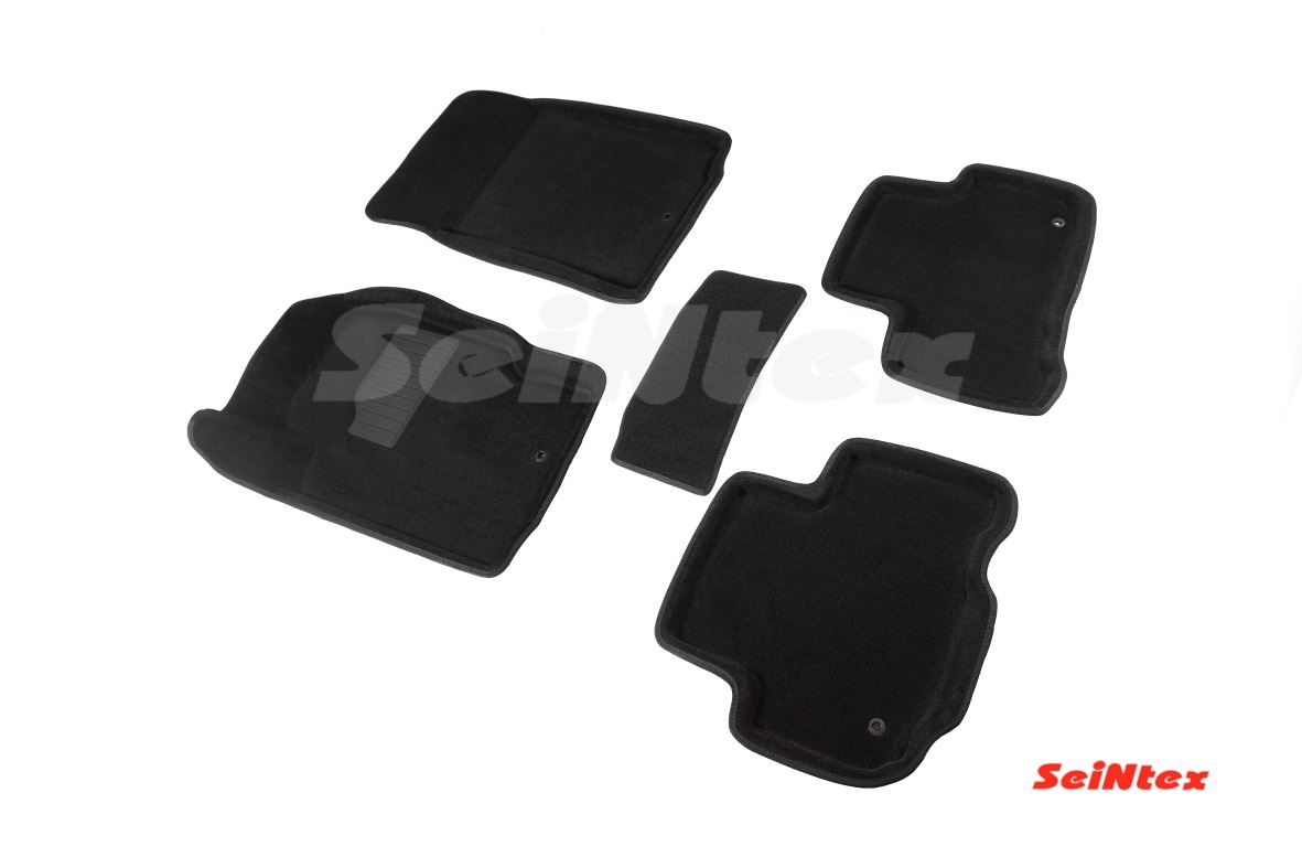 Ворсовые 3D коврики салона "Seintex", SSANGYONG Rexton 2012-2016