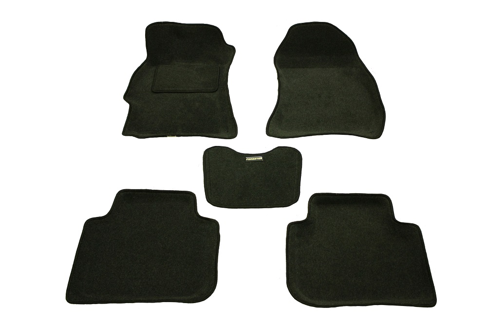 Ворсовые 3D коврики салона "Boratex" Subaru Forester IV 2012-