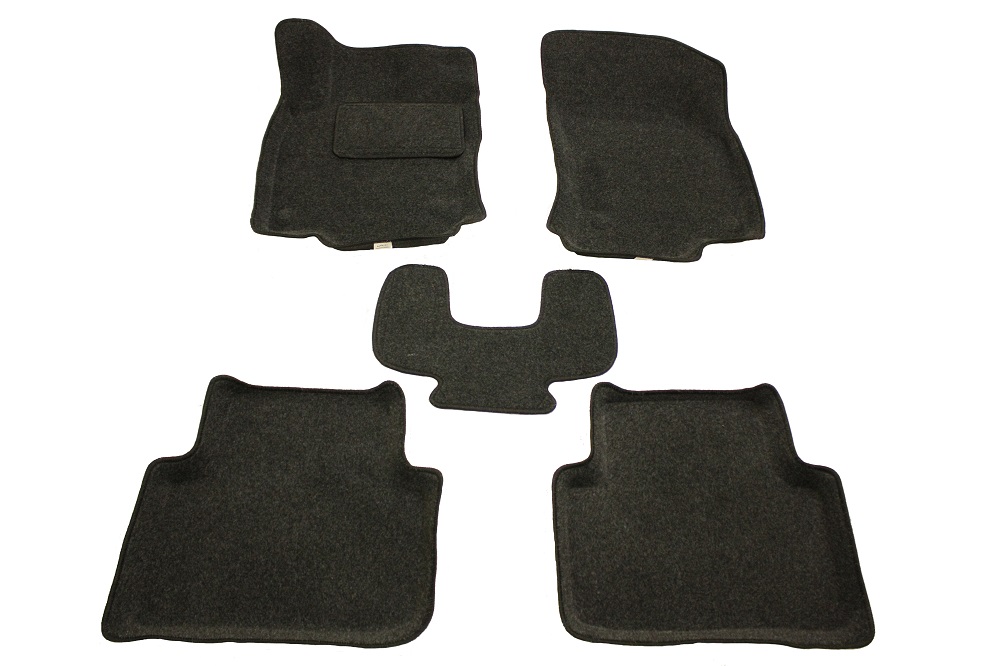 Ворсовые 3D коврики салона "Boratex" Volkswagen Passat B8 2015-