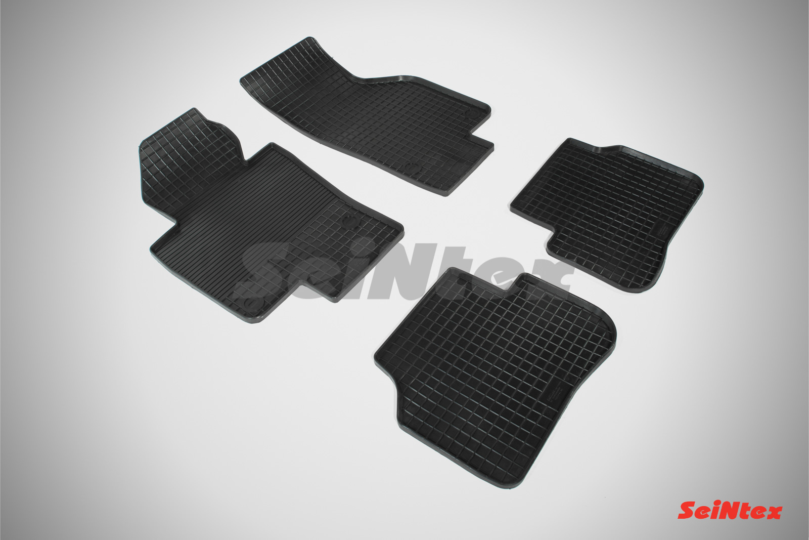 Резиновые коврики салона Сетка "Seintex", Volkswagen Passat B6 / B7 / CC