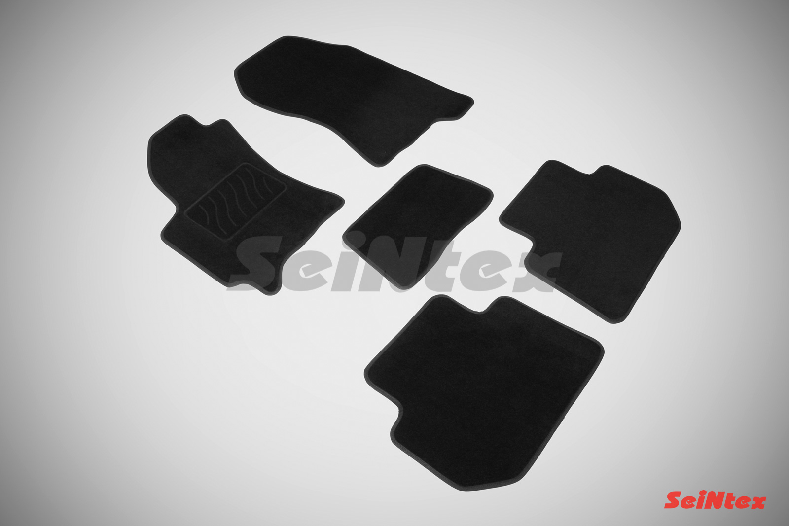Ворсовые LUX коврики салона "Seintex", Subaru Tribeca 2005-2014