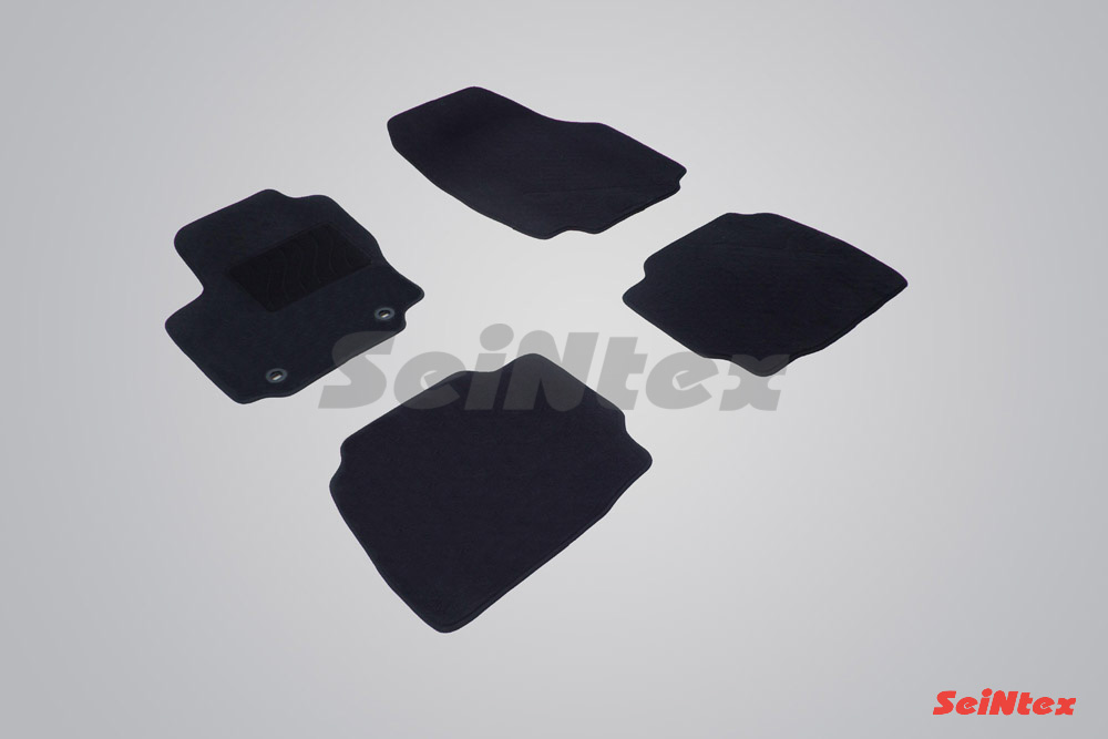 Ворсовые LUX коврики салона "Seintex", Ford Mondeo IV 2007-2015
