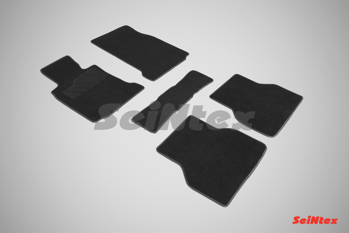 Ворсовые LUX коврики салона "Seintex", BMW 5 E39 1994-2003