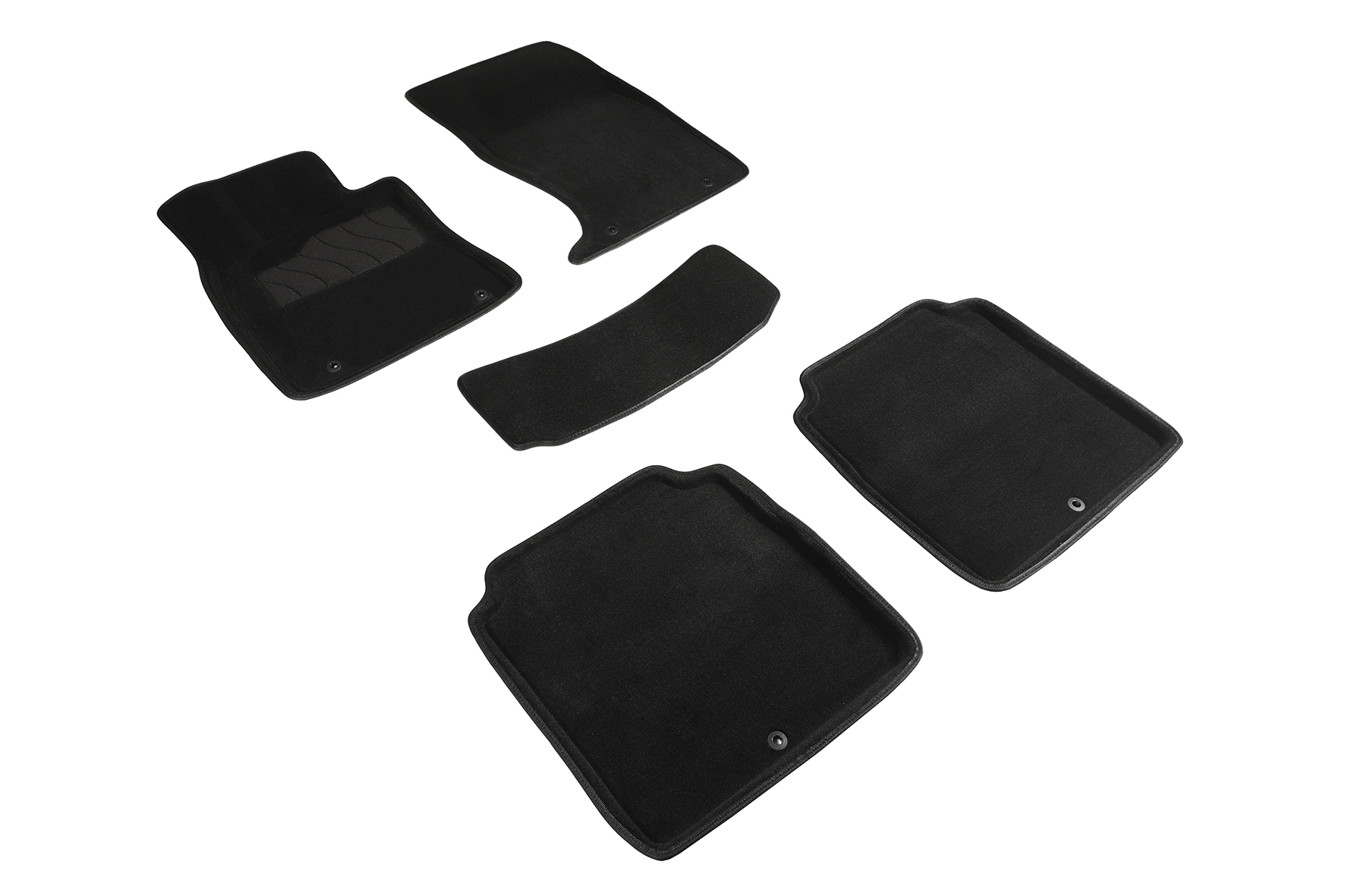 Ворсовые 3D коврики салона "Seintex", Hyundai Genesis G90 I Rest 2020-