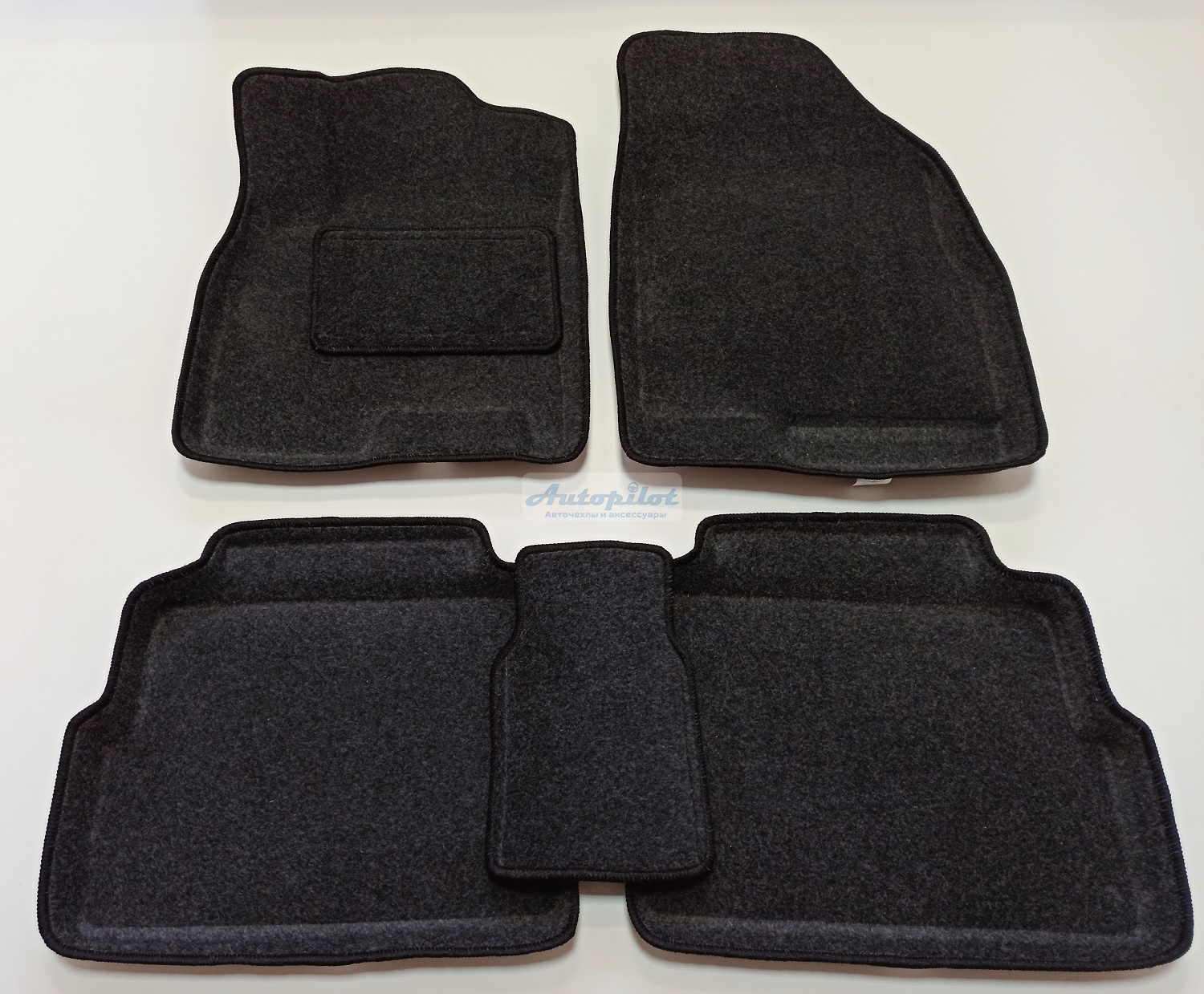 Ворсовые 3D коврики салона "Boratex" Chery Tiggo 7 Pro (Prestige) 2020-