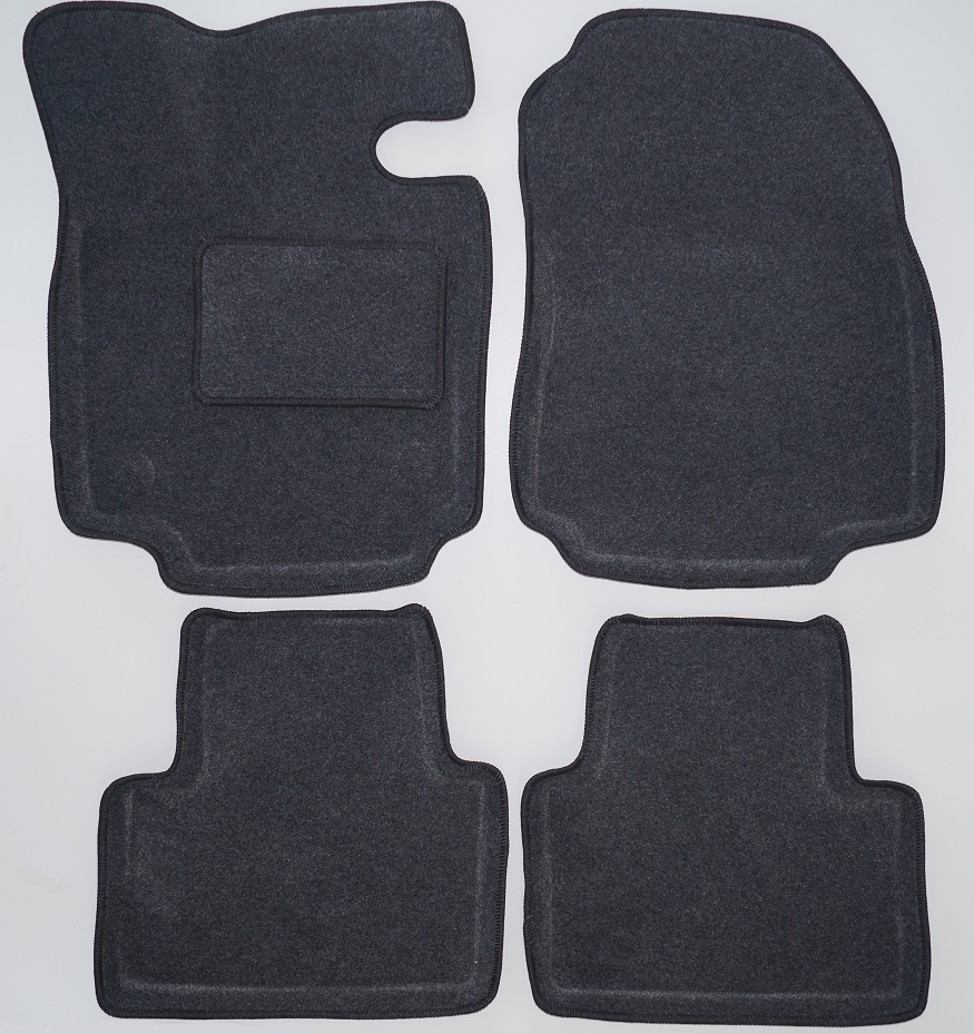 Ворсовые 3D коврики салона "Boratex" Toyota RAV 4 2019-