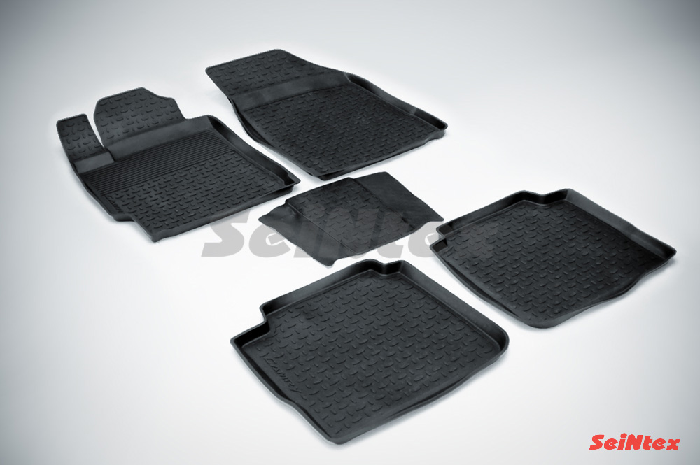 Резиновые коврики салона Высокий борт "Seintex" Toyota Camry V 30 2002-2006