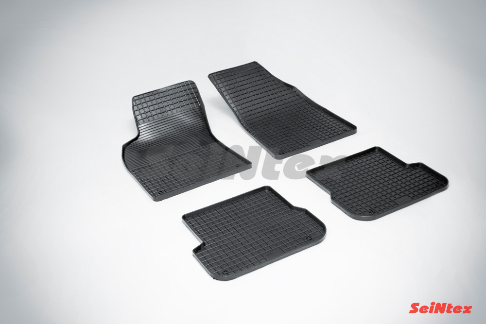 Резиновые коврики салона Сетка "Seintex", Audi A6 2004-2011