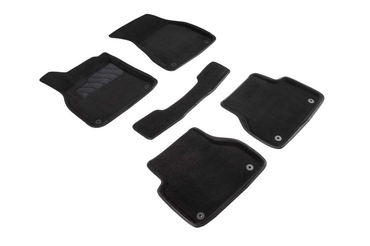 Ворсовые 3D коврики салона "Seintex", Audi A7 Il 2018-