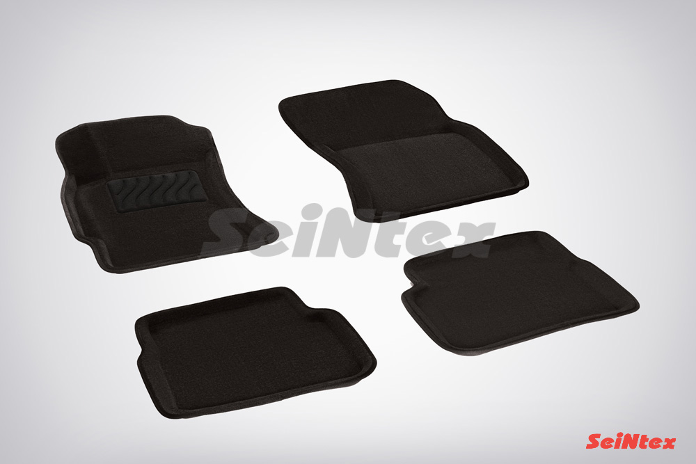Ворсовые 3D коврики салона "Seintex", Subaru Forester lll 2008-2012