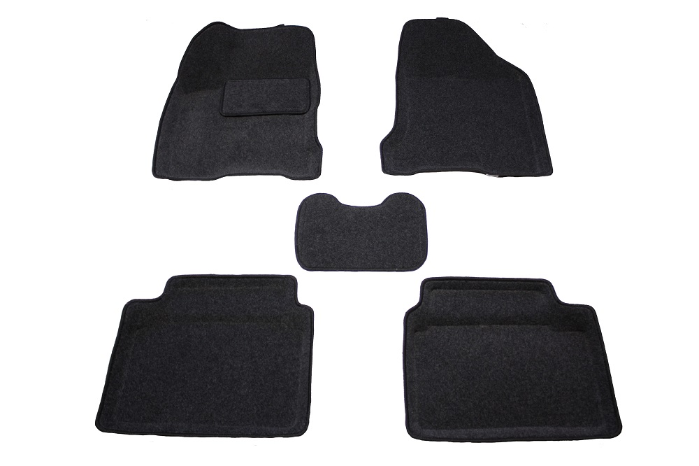 Ворсовые 3D коврики салона "Boratex" Lada Vesta 2015-