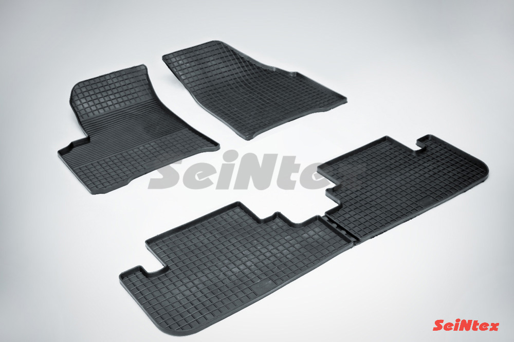 Резиновые коврики салона Сетка "Seintex", Chevrolet Rezzo 2000-2008