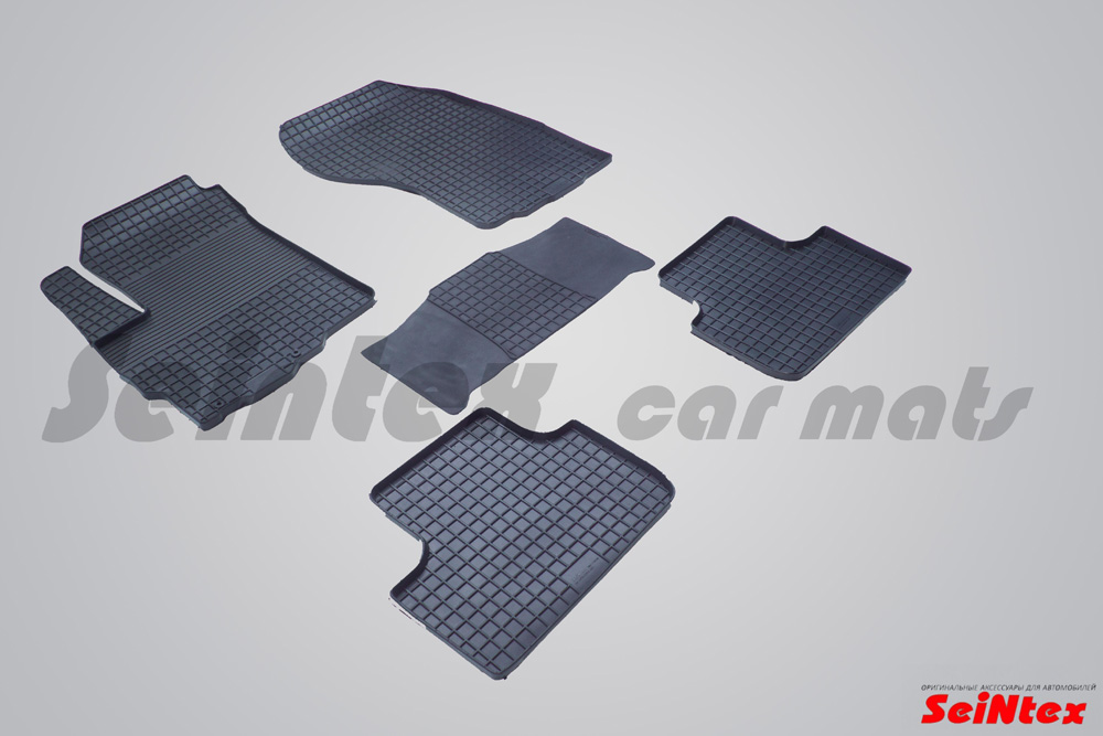 Резиновые коврики салона Сетка "Seintex", Citroen C4 Aircross 2012-
