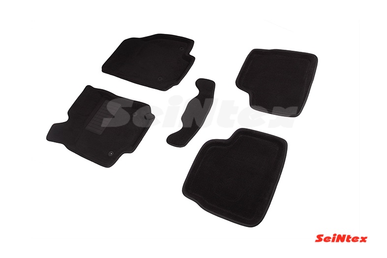 Ворсовые 3D коврики салона "Seintex", Opel Astra H 2004-2015